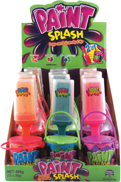 Paint Splash 2-in-1 Pop and Candy Dip