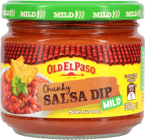 Old El Paso Chunky Salsa Dip Mild 300g