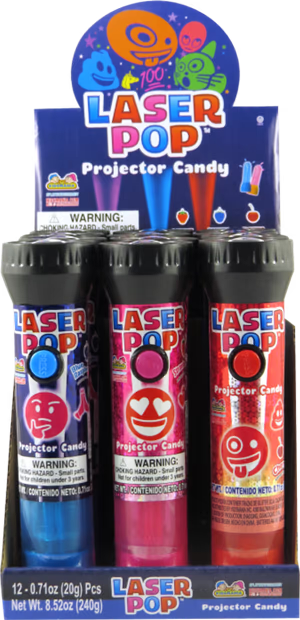 Laser Pop Projector Candy 20g