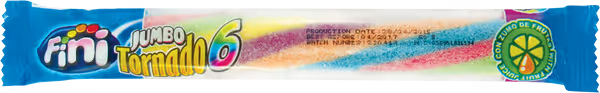 Fini Jumbo Tornado Filled Soft Candy 50g