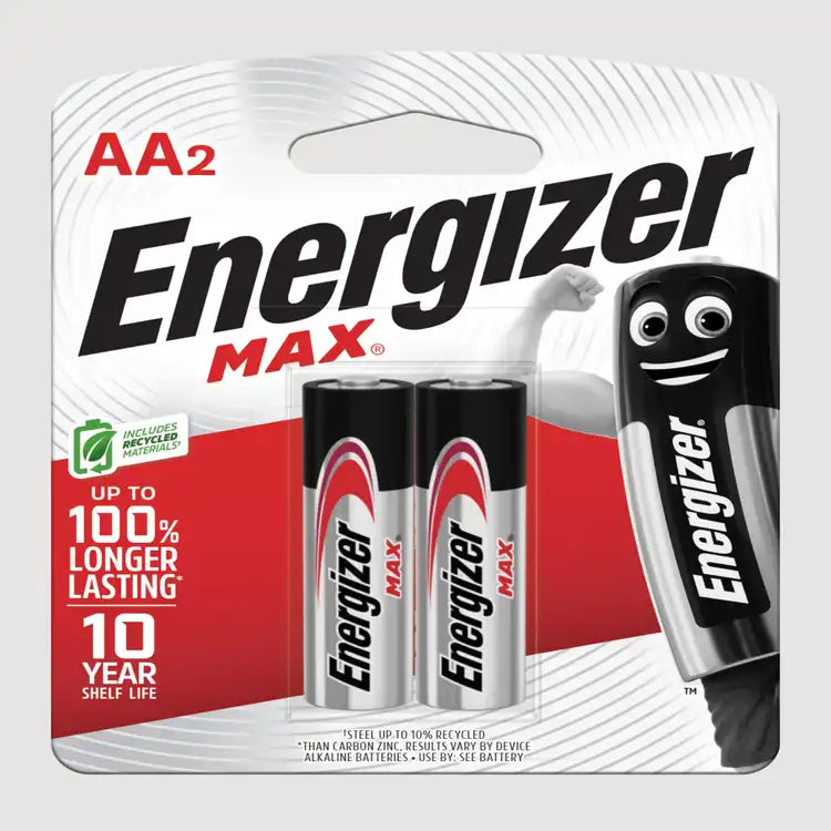 Energizer Max AA Battery 2pk