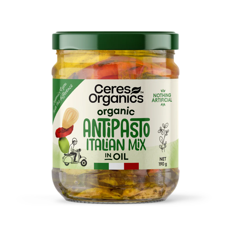 Ceres Organics Organic Italian Antipasto Mix 190g