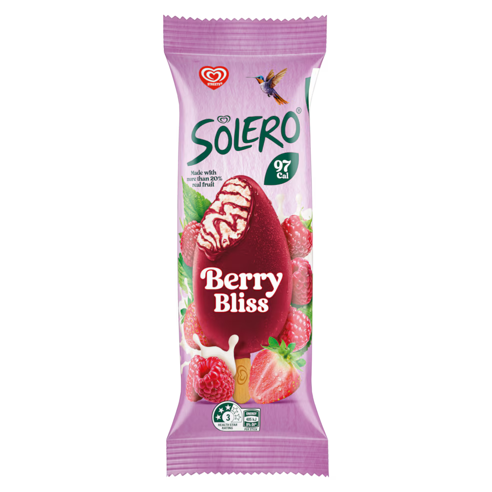 Solero Berry Bliss Ice Cream 90ml