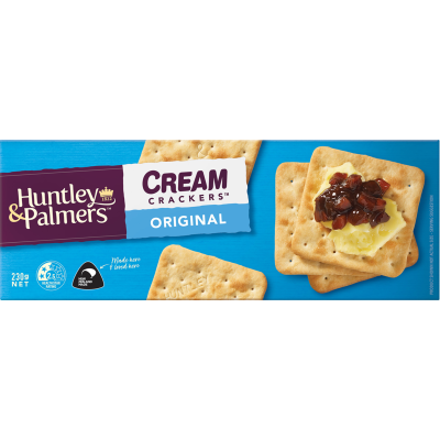 Huntley & Palmers Cream Crackers Original 230g