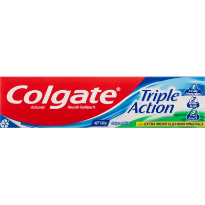 Colgate Triple Action Toothpaste 110g