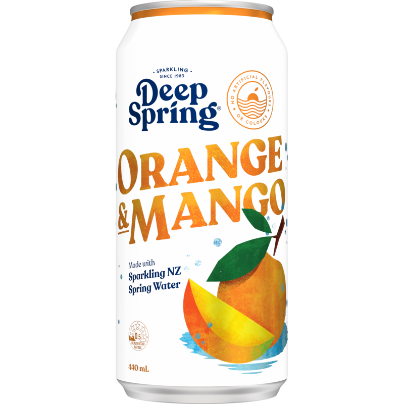Deep Spring Orange Mango Soft Drink 440ml