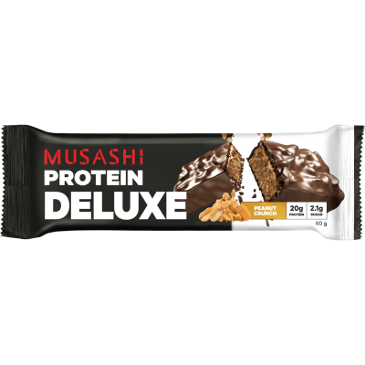 Musashi Protein Deluxe - Peanut Crunch 60g
