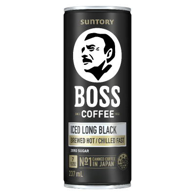 Boss Iced Long Black Coffee 237ml