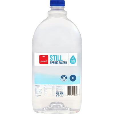 Pams Still Spring Water 3L