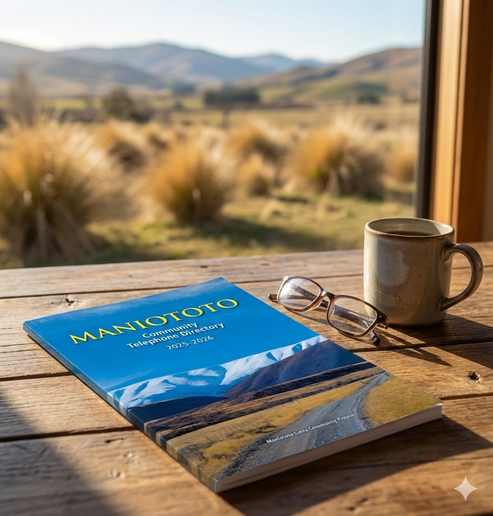 Maniototo Community Telephone Directory 2025 - 2026