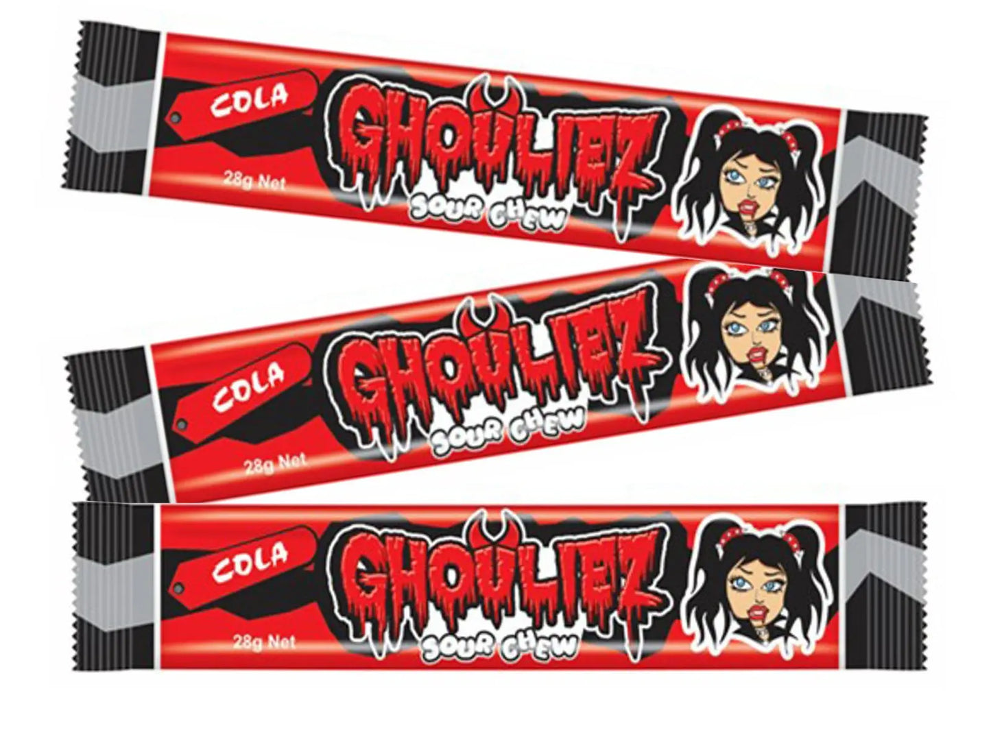 Ghouliez Sour Chew 28g - Cola
