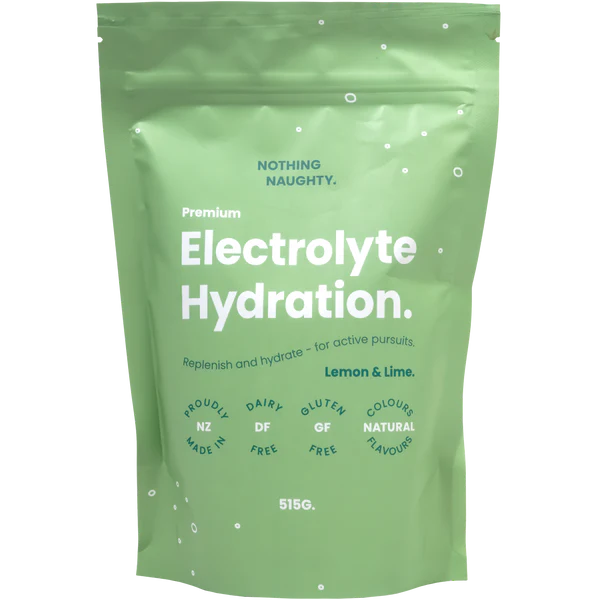 Nothing Naughty Electrolyte Hydration Powder 515g - Lemon & Lime