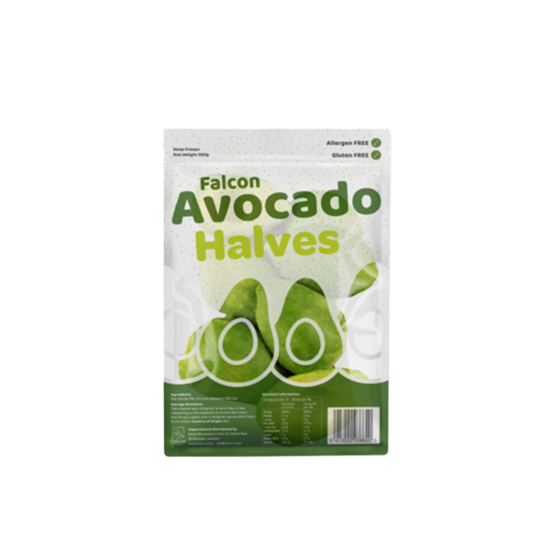 Falcon Frozen Avocado Halves 500g
