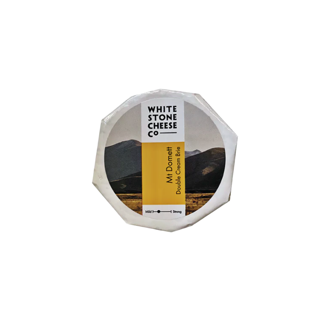 Whitestone Mt Domett Double Cream Brie Cheese 125g