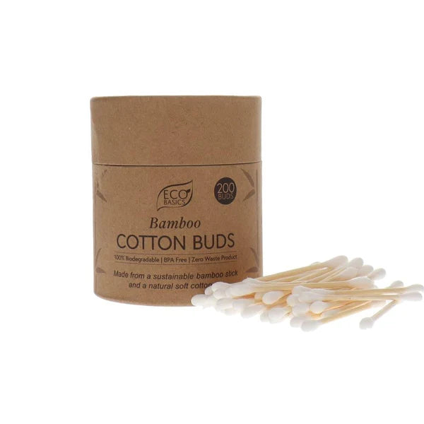 Eco Basics Bamboo Cotton Buds 200pk