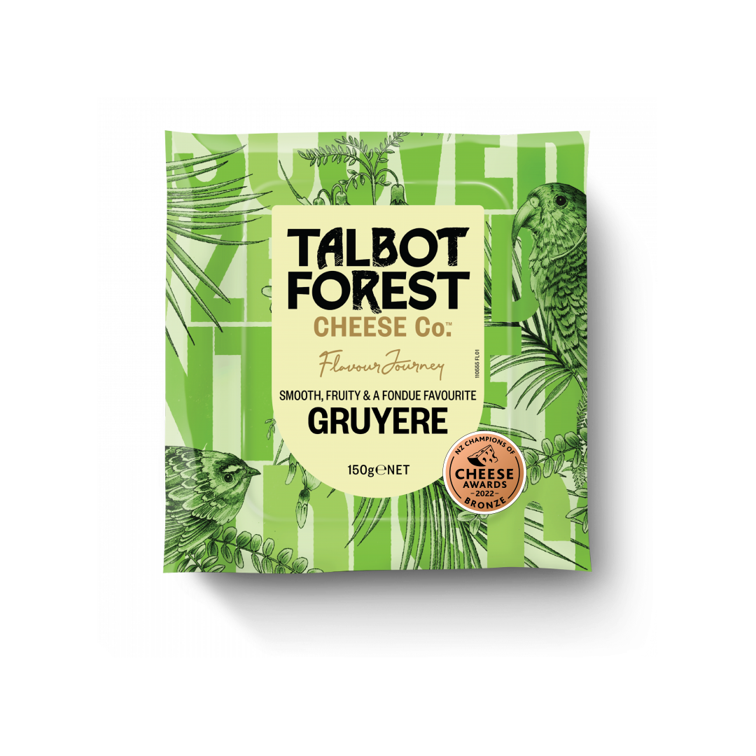 Talbot Forest Gruyere Cheese 150g