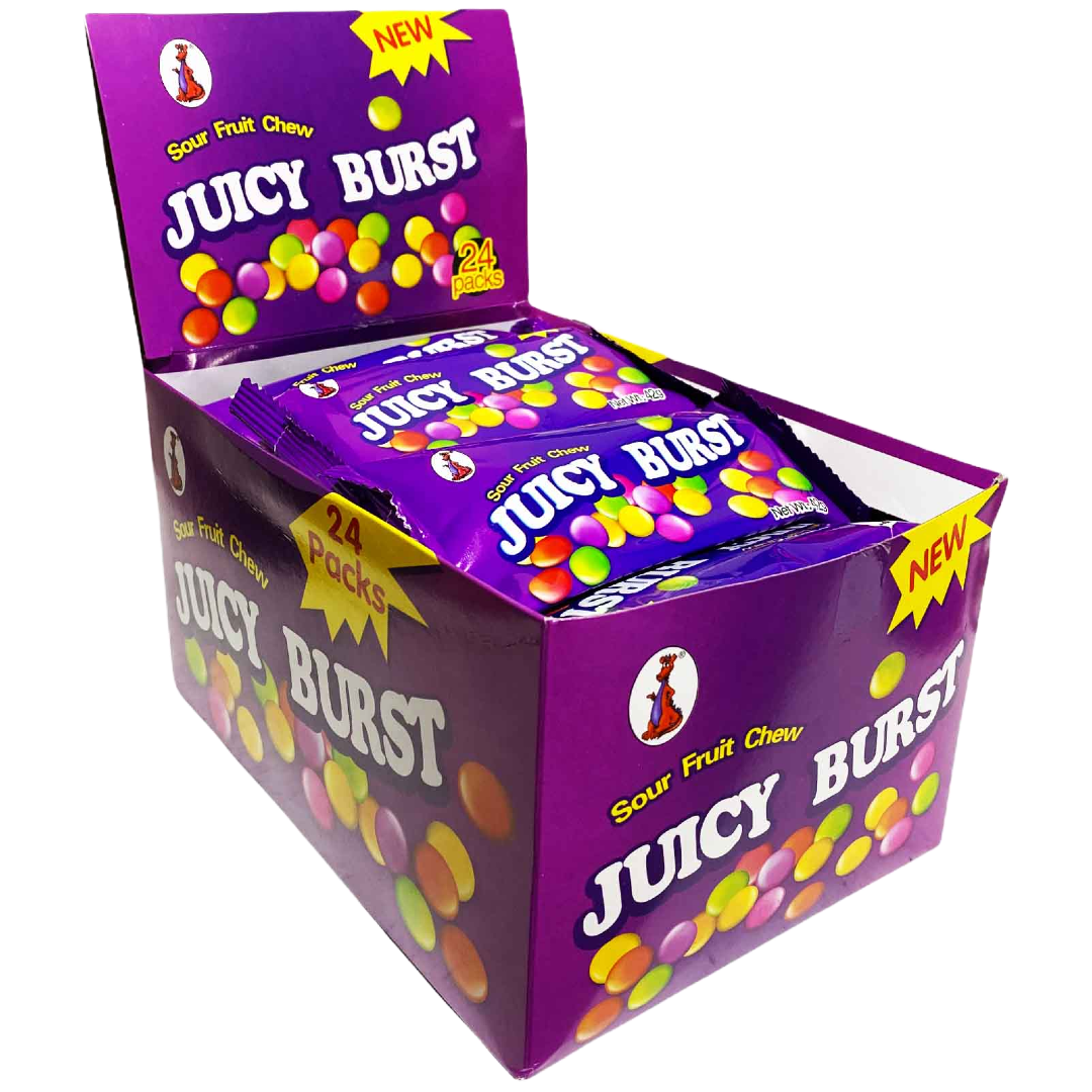 Juicy Burst Sour Fruit Chew 42g