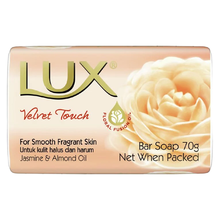 Lux Bar White Velvet Jasmine & Almond Oil Soap 70g