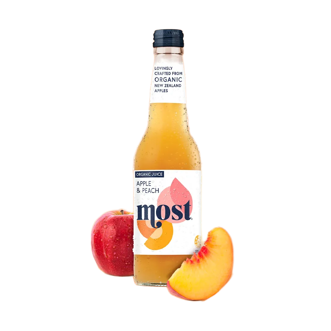 Most Apple & Peach Organic Juice 275ml