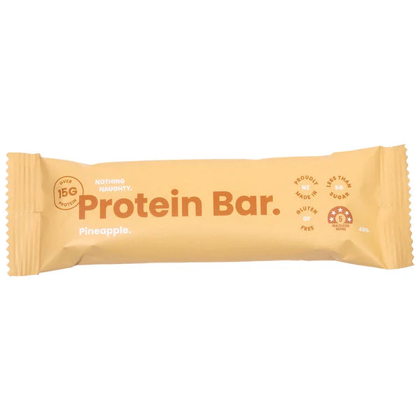 Nothing Naughty Pineapple Protein Bar 40g