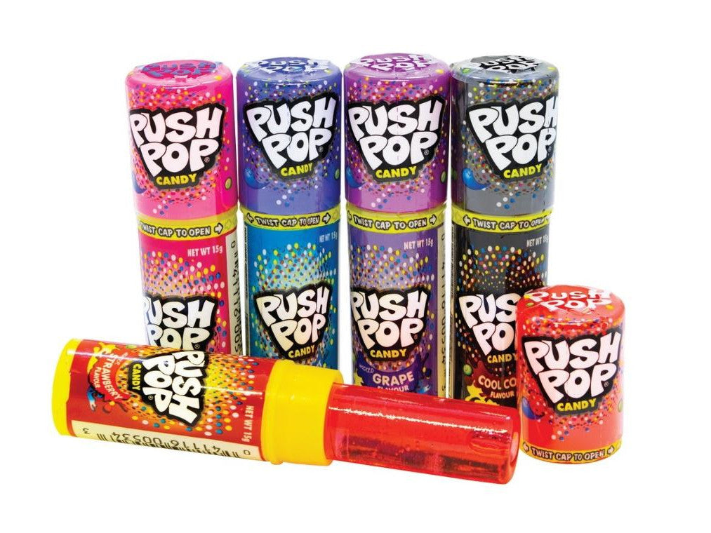 Bazooka Push Pop Candy 15g