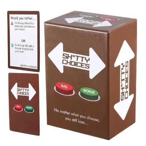 Shitty Choices Adult Card Game