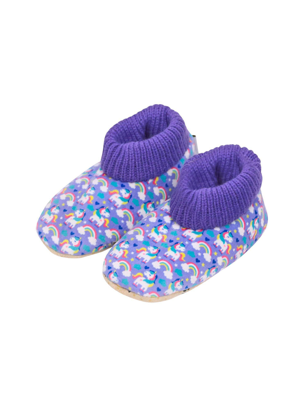 SnuggUps Toddler Printed Unicorn Slippers