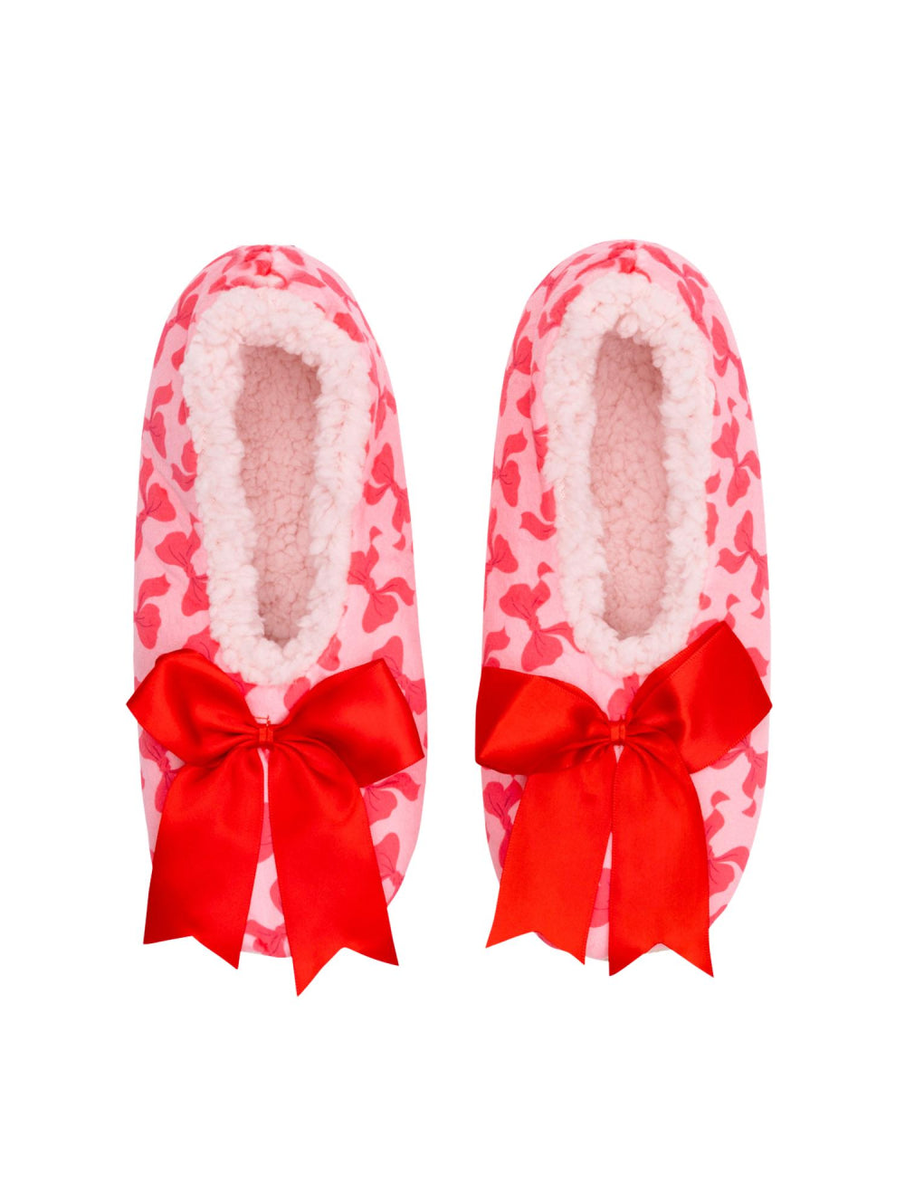 SnuggUps Women's Printed Bow Watermelon Slippers
