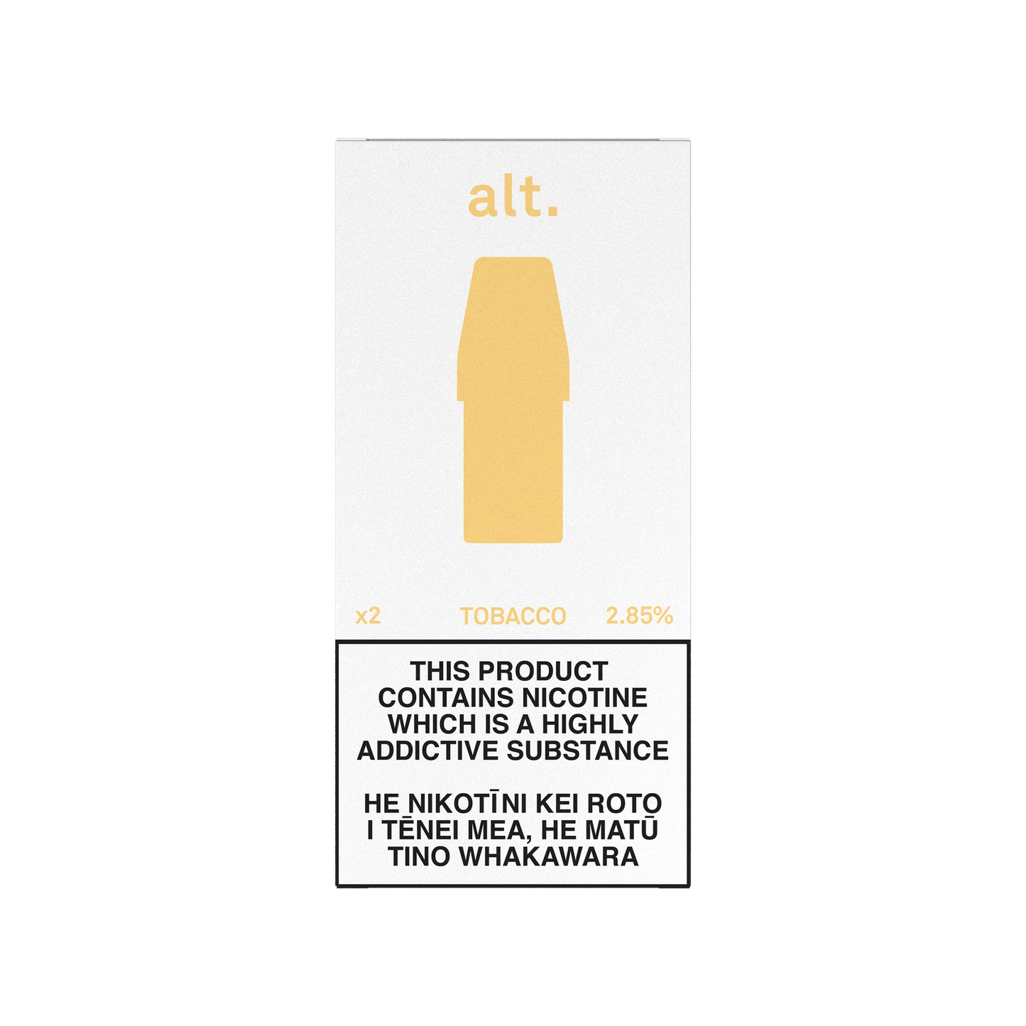 alt. Classics Replacement Pod Tobacco 2.85% 2pk