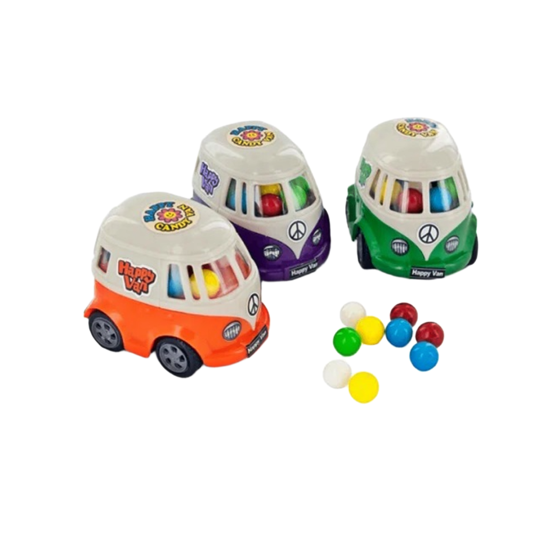 Kidsmania Happy Candy Filled Moveable Van 15g
