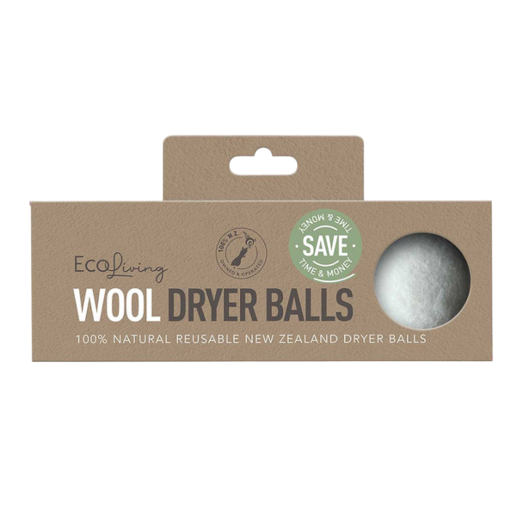 EcoLiving Wool Dryer Balls 3pk