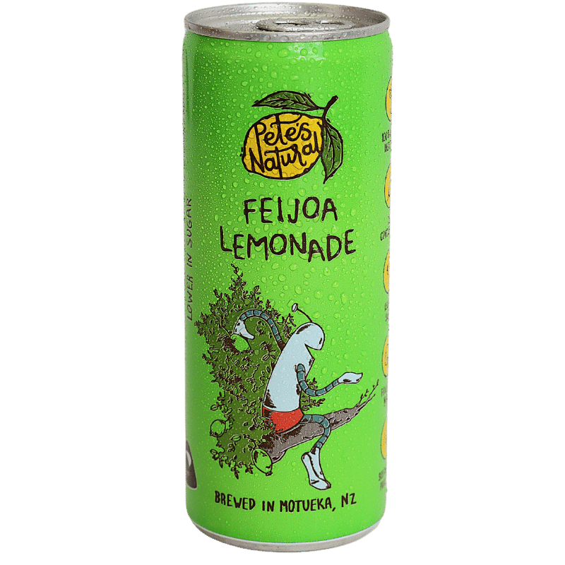 Pete's Natural Feijoa Lemonade Can 250ml