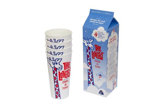 Longest Drink Souvenir Reusable Cups 4pk