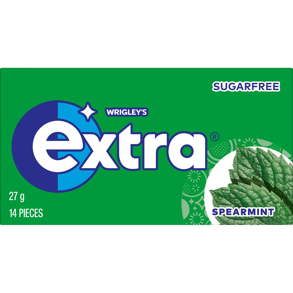 Extra Gum Spearmint 14pk 27g