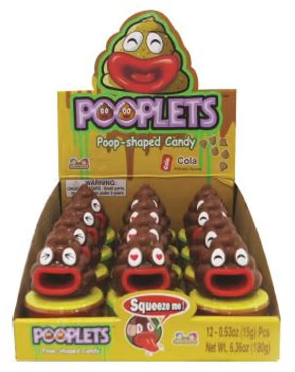 Pooplets Poop-Shaped Cola Candy 15g