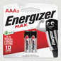 Energizer Max AAA Battery 2pk