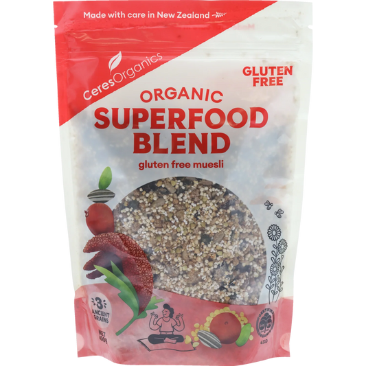Ceres Organics Organic Superfood Blend Gluten Free Muesli 400g
