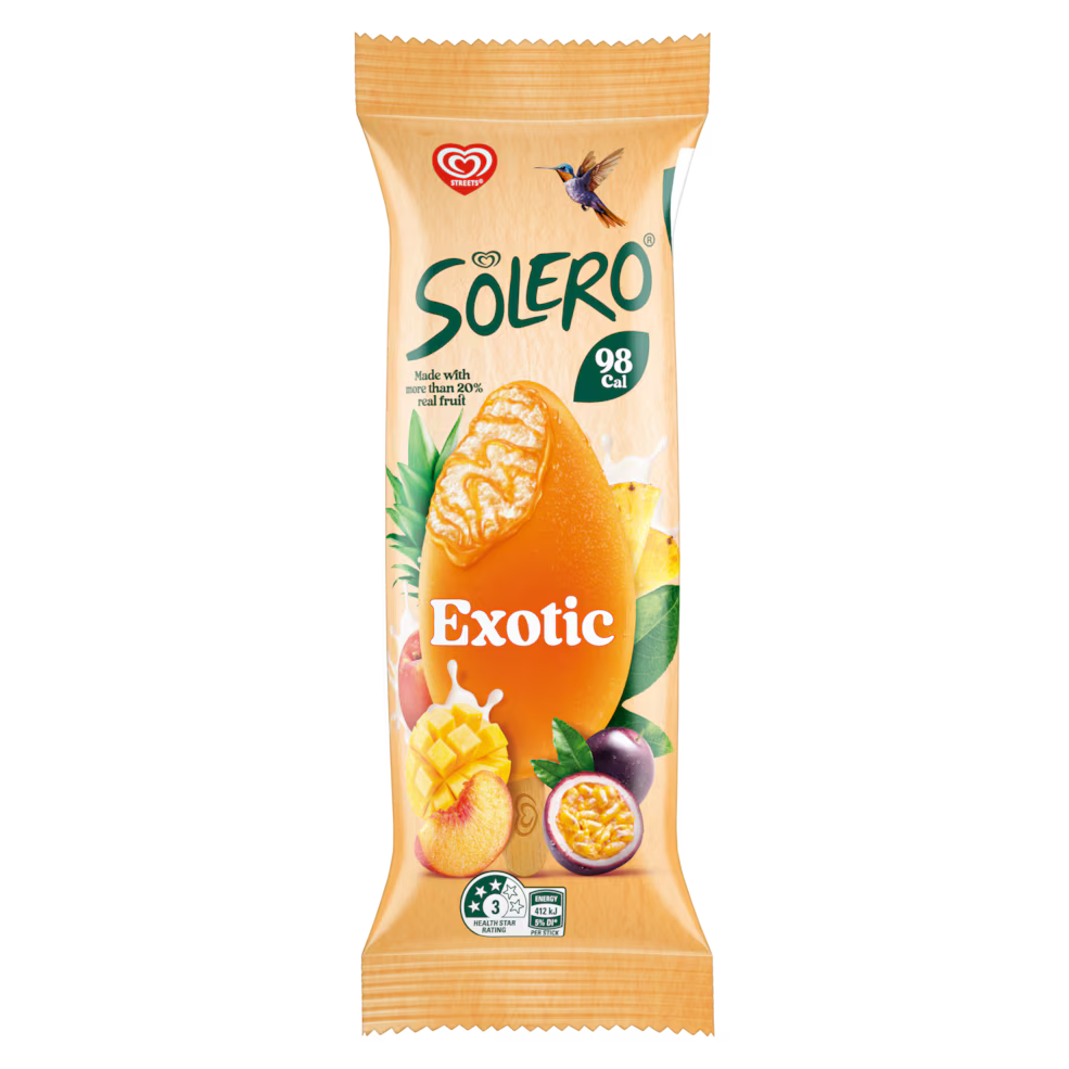 Solero Exotic Ice Cream 90ml