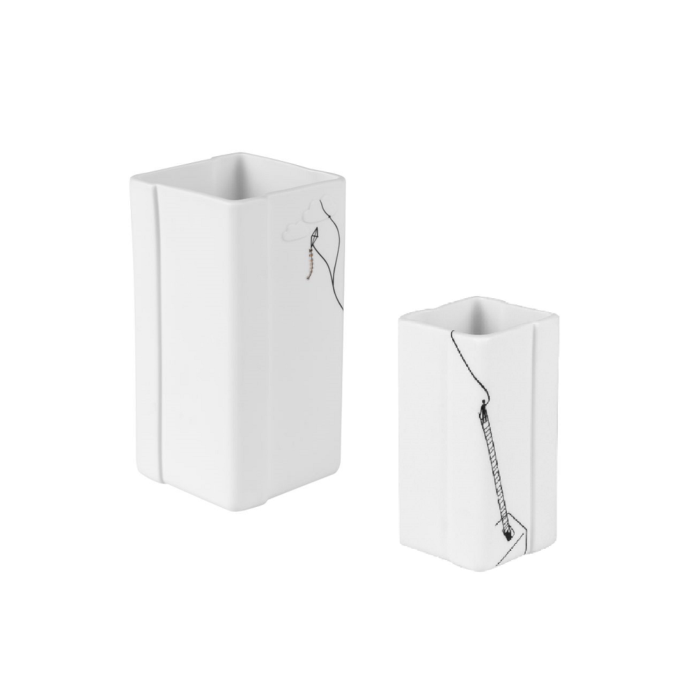 räder Ladder & Kite Vase Set 2pc