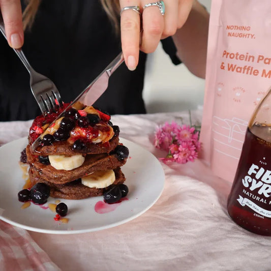 Nothing Naughty Waffle Mix & Syrup Bundle