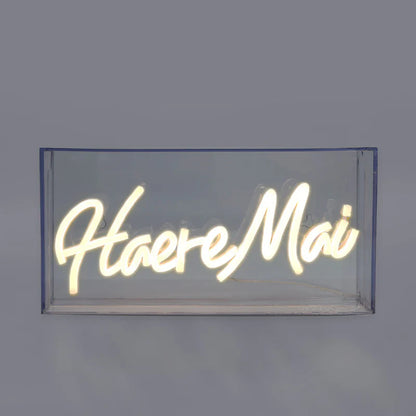 Moana Road Neon Light - Haere Mai