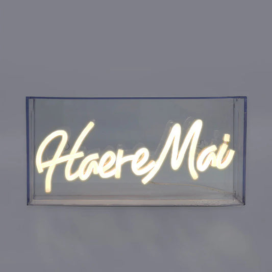 Moana Road Neon Light - Haere Mai