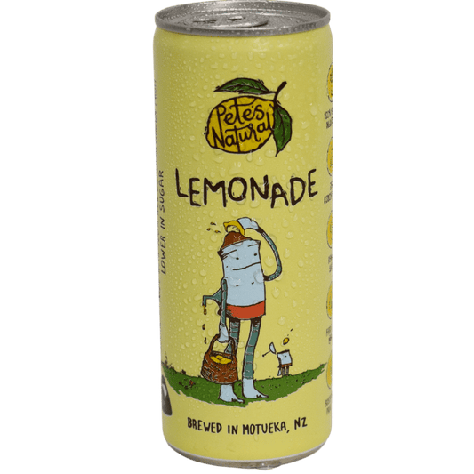 Pete's Natural Lemonade Can 250ml