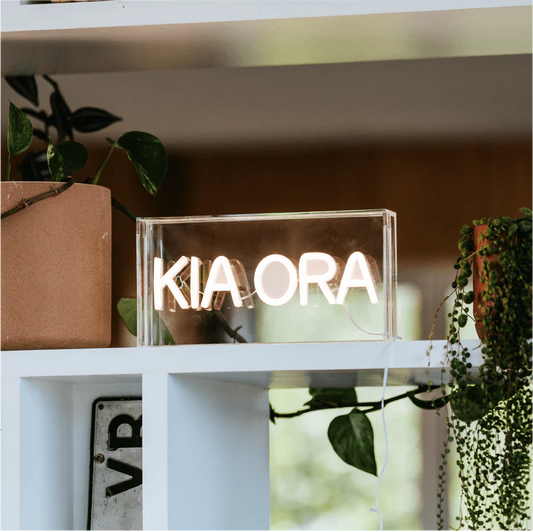 Moana Road Neon Light - Kia Ora