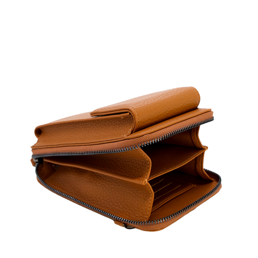The Courtenay Place Crossbody Bag - Tan