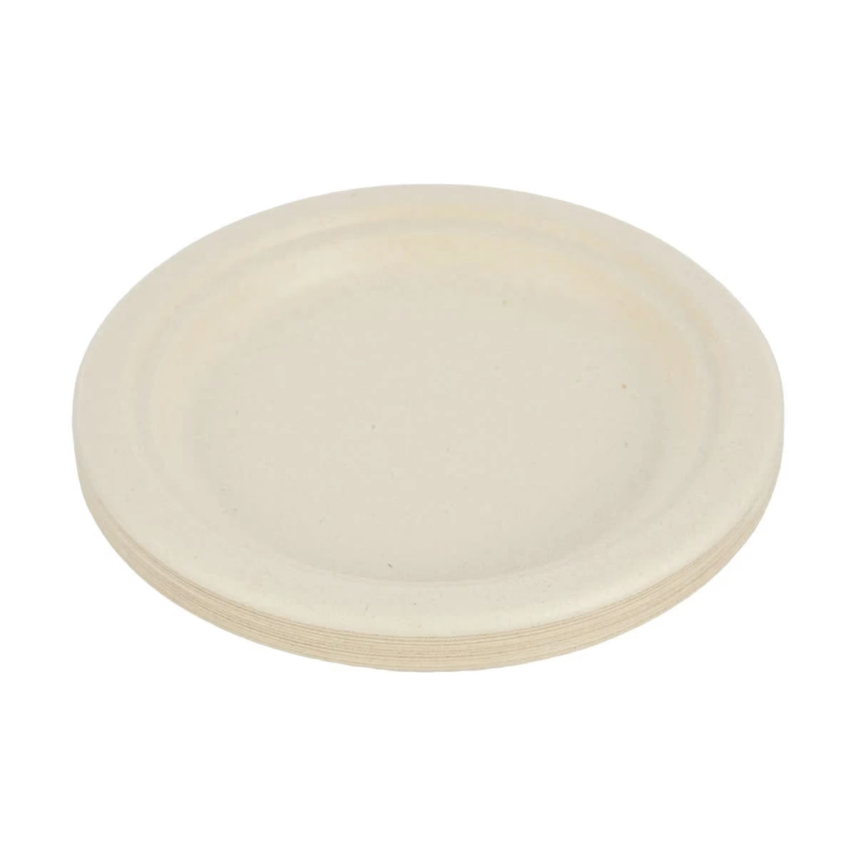 Anko Sugarcane Pulp Round Dessert Plates 12pk