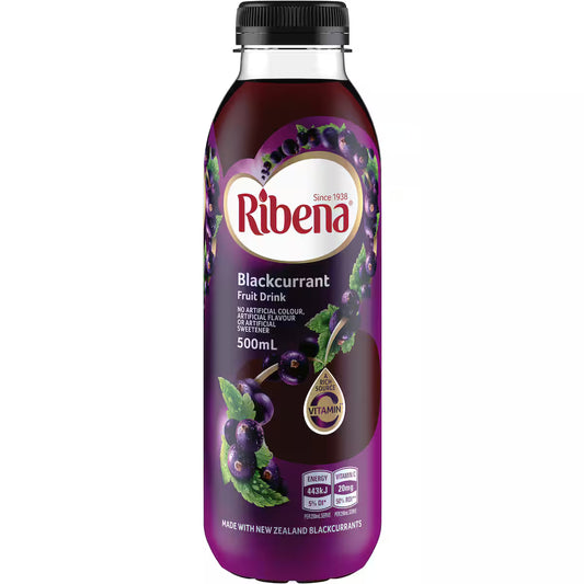 Ribena Blackcurrant Fruit Drink 500ml