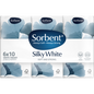 Sorbent Silky White Pocket Tissues 6pk