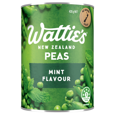 Wattie's New Zealand Peas Mint Flavour 420g