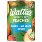 Wattie's Peach Slices with No Added Sugar 400g Can